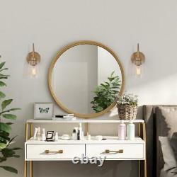 Uolfin 1-Light Modern Brass Gold Wall Sconce Bathroom Vanity Light
