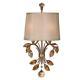 Uttermost Alenya 2-light Burnished Gold Wall Sconce Gold