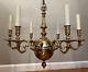 VIRGINIA METALCRAFTERS VM Brass Raleigh Tavern Chandelier Colonial Wall Sconces