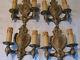 Vintage Antique Set of 4 Wall Sconce Lights Completly Refinshed Beautiful