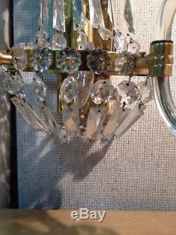 Vintage German Light Gold Finish Wall Sconce Lights Chandelier Wall Lamp 13