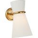 Visual Comfort & Co. ARN2008HAB-L OPEN BOX AERIN Clarkson Wall Sconce
