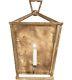 Visual Comfort Darlana Wall Lantern Sconce in Gilded Iron / Gold. Authentic