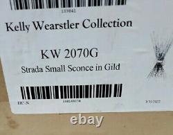 Visual Comfort KW2070G Kelly Wearstler Strada Wall Sconce Gild (Gold) MSRP $499
