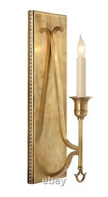 Visual Comfort SR 2140HAB Savannah Wall Sconce Indoor Hand Rubbed Antique Brass