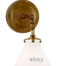 Visual Comfort TOB2225HAB Thomas O'Brien Katie Sconce, Antique Brass, $459