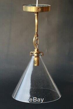 Visual Comfort Thomas O'Brien Katie Conical Wall Sconce Antique Brass light