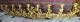 Vtg Dart 9 Candle Holder Gold Candelabra wall Sconce Syroco Hollywood Regency