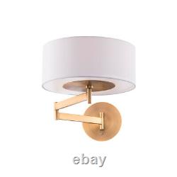 WAC Lighting BL-83023-AB OPEN BOX Chelsea Wall Sconce Aged Brass