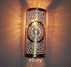 Wall Sconce Moroccan lighting 100% Handmade Brass Wall Light Art Deco lamp
