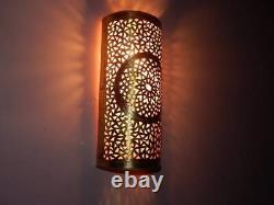 Wall Sconce Moroccan lighting 100% Handmade Brass Wall Light Art Deco lamp