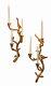 Wall Sconces Chelsea Garden Wall Sconce Pair Bird On Branch Candle Holders