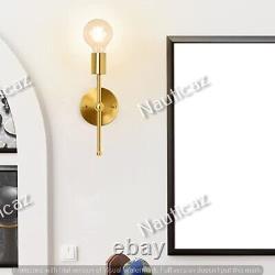 Wall Sconces Pair Modern Wall Lighting Gold Wall Lamp With Metal Light Upwards