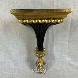 Wildwood Bill Cain Collection Gold Leaf Black & Gold Wall Sconce 14